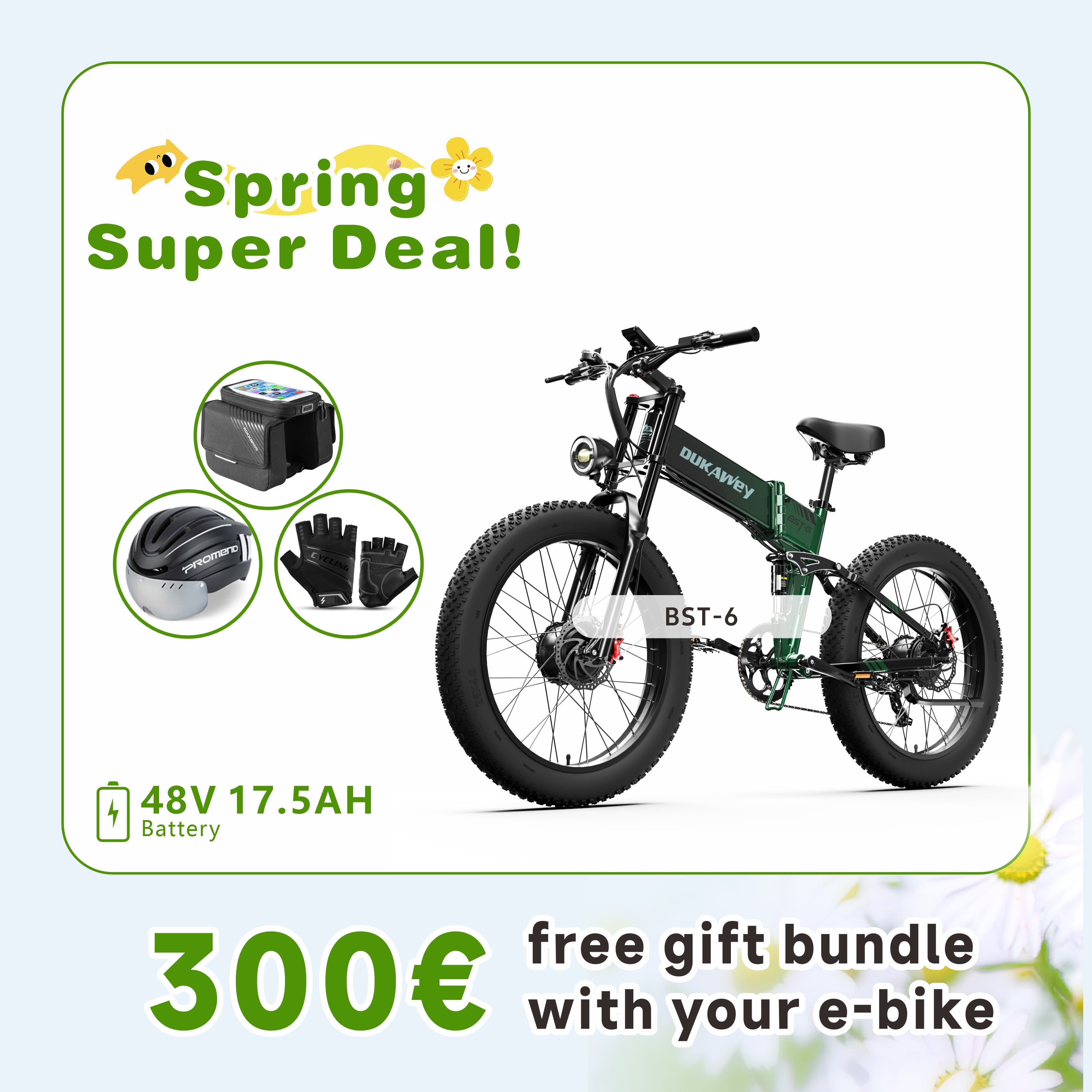 DUKAWEY BST-6 Electric Bicycle