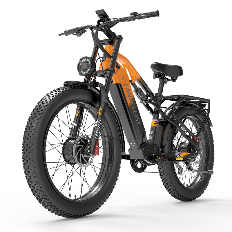 【Pre-Sale】LANKELEISI MG800Max 2000W Dual Motor 26″ Fat Tires All Terrain Electric Bike