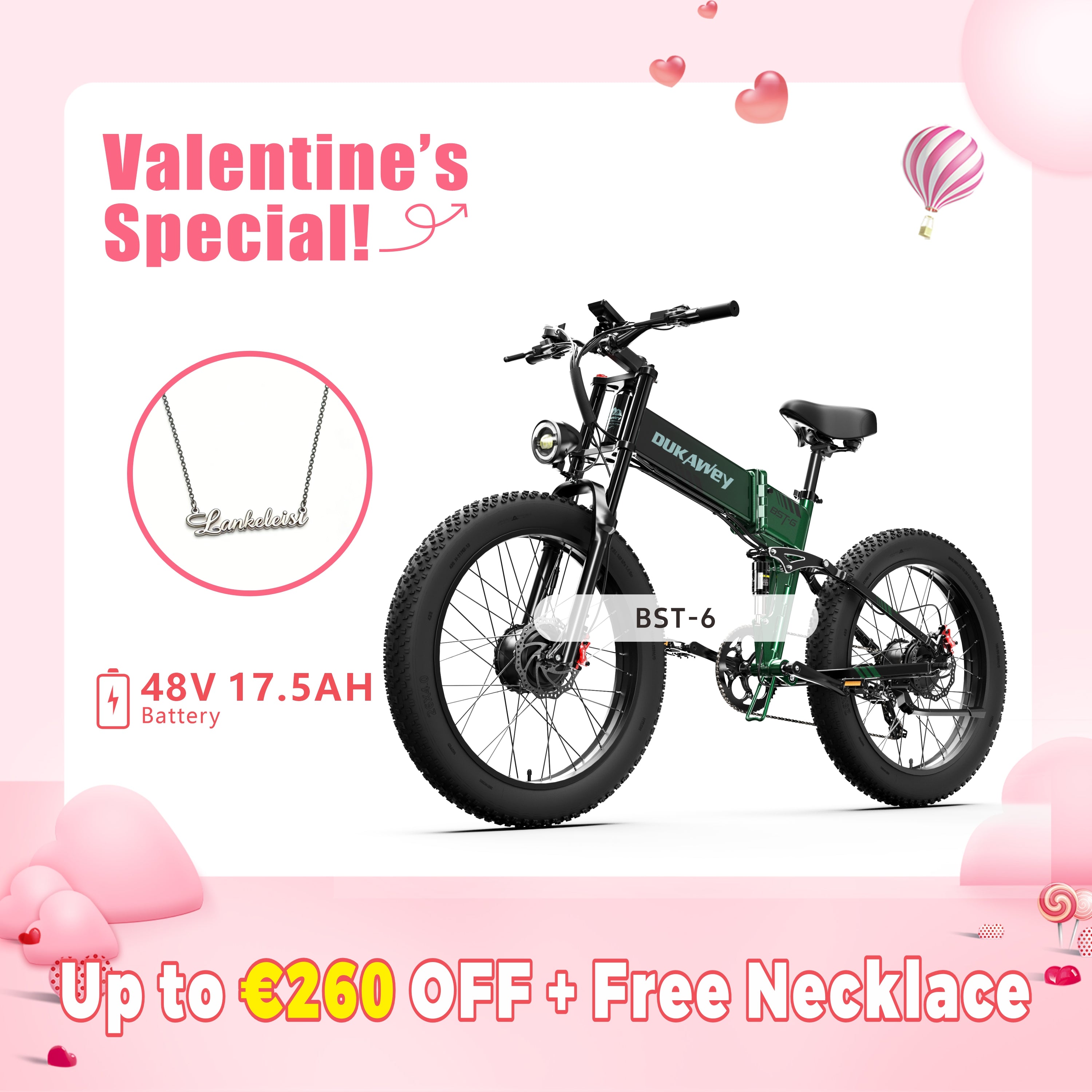 DUKAWEY BST-6 Electric Bicycle