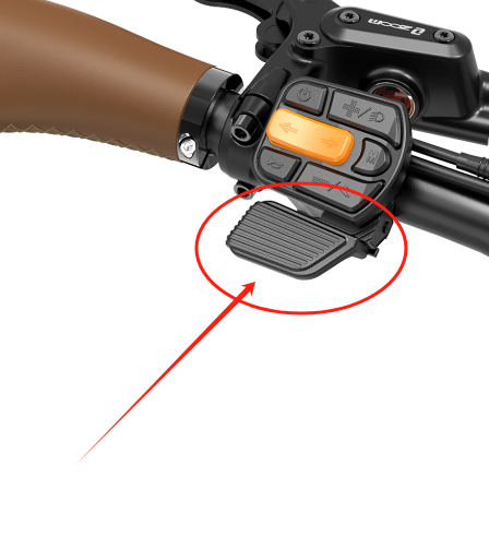 Thumb Throttle For LANKELEISI Electric Bike