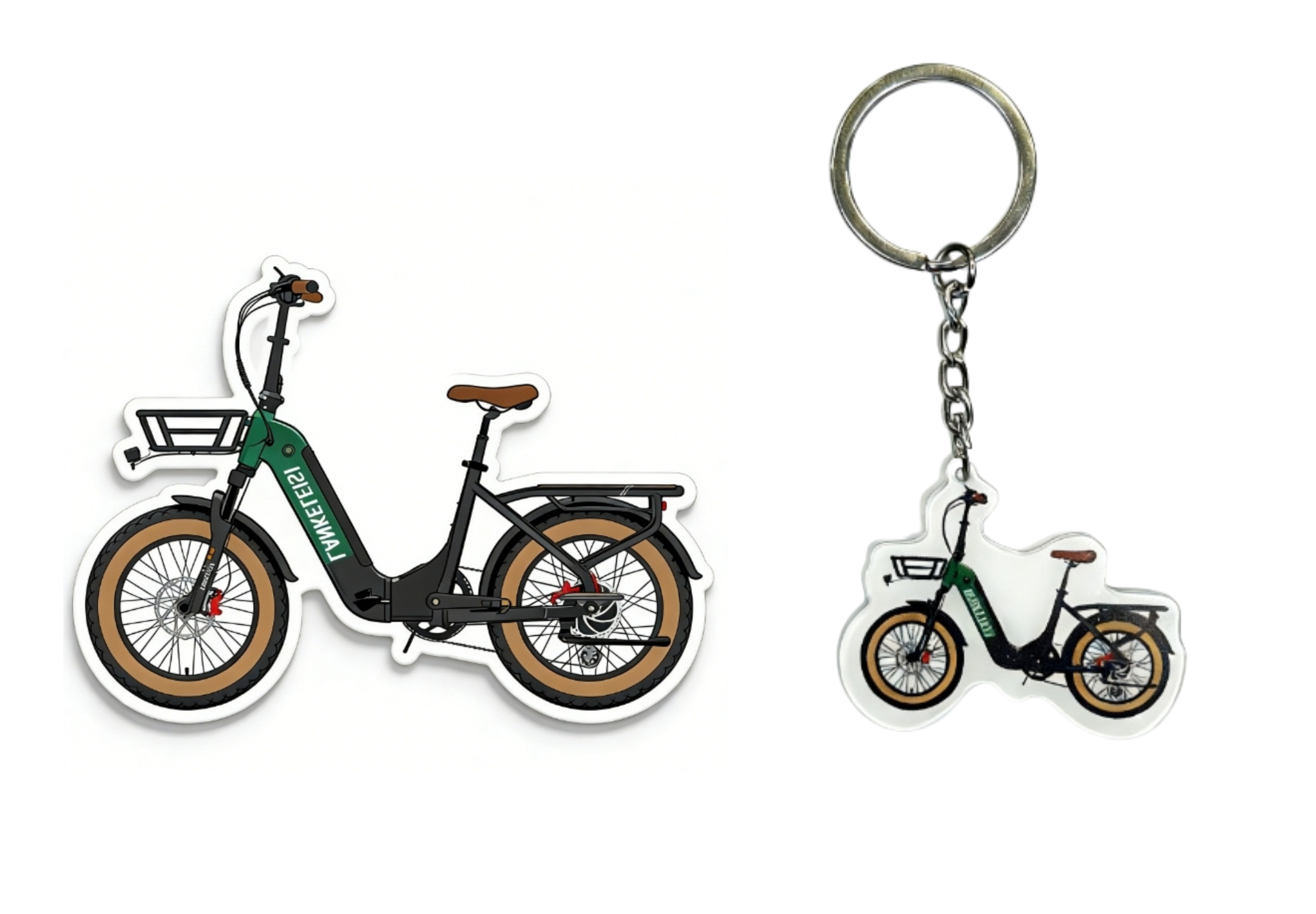 LANKELEISI  GOLF-X & X3000MAX refrigerator magnet & keychain