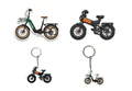 LANKELEISI  GOLF-X & X3000MAX refrigerator magnet & keychain - lankeleisi-bikes