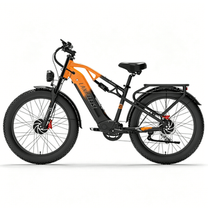 LANKELEISI MG800Max 2000W Dual Motor 26″ Fat Tires All Terrain Electric Bike