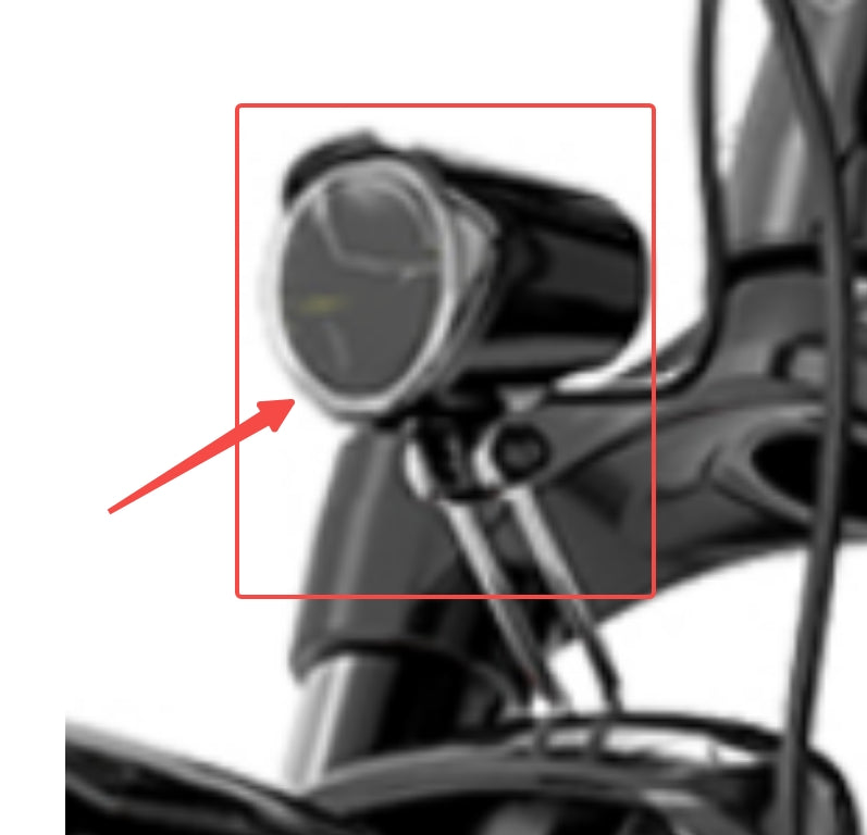 Front Light For LANKELEISI Electric Bike