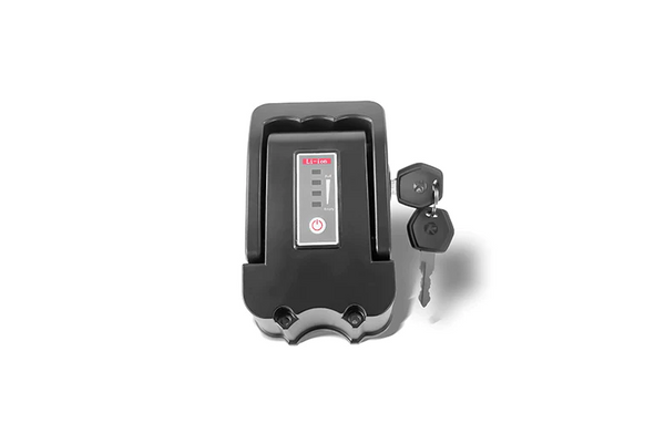 Battery Top Cover For LANKELEISI Electric Bike (With Lock & Key) - lankeleisi-bikes